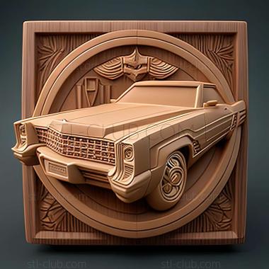 3D модель Cadillac Eldorado (STL)